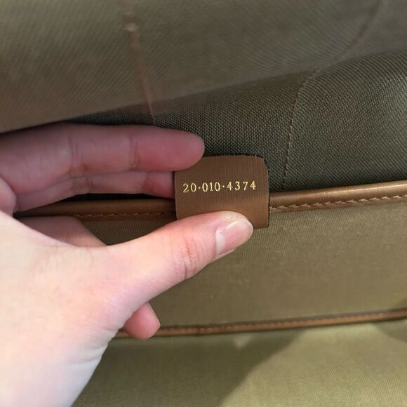 Gucci Vintage Micro GG Monogram Sherry Line Suitcase Luggage with free box - Picture 9 of 16